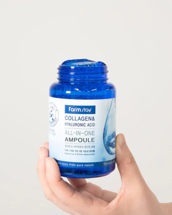 FarmStay Collagen & Hyaluronic Acid All In One Ampoule