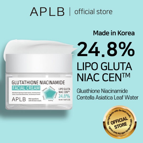 Crema Coreana con Glutatión y Niacinamida APLB
