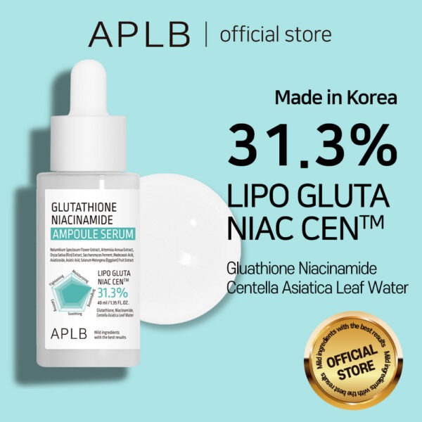 SERUM GLUTATIONE AMPOULE SERUM 3 Sérum Coreano con Glutatión y Niacinamida APLB