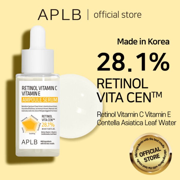 Sérum Coreano con Retinol, Vitamina C y Vitamina E APLB